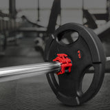 PROFLEX 2x 50mm Olympic Gym Barbell Collar Lock Clips, for Home Fitness Bodybuilding Weights Training Lock Clips