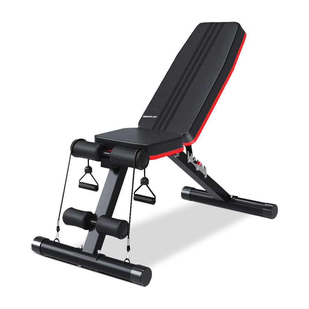 Proflex Adjustable Weight Bench & Bands | GymPulse – Gym Pulse