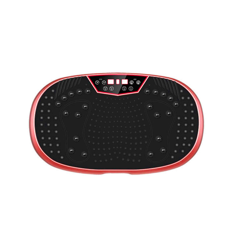 Red Mini Vibration Platform Magnet Therapy Vibrating Machine Exercise Plate
