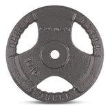 CORTEX 90kg Tri-Grip Standard Barbell Weight Set with Weight Tree 25mm
