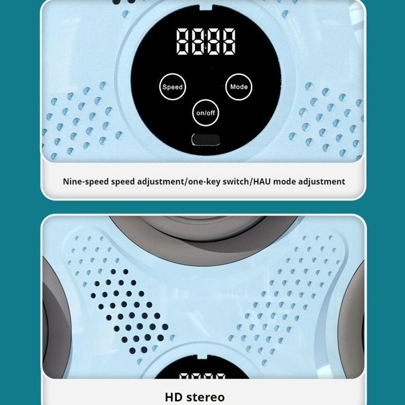 Bluetooth Music Boxing Machine With Adult Gloves - Reaction Training - With Mma Gloves
