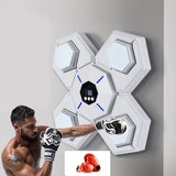 Rechargeable Bluetooth Boxing Machine With Adult & Child Gloves - Blue - With Adult Gloves Blue