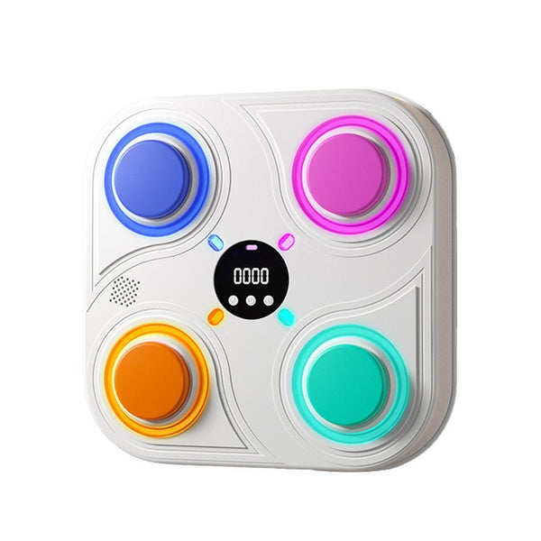 Bluetooth Music Display Boxing Target Toy For Children - Digital & Smart - White