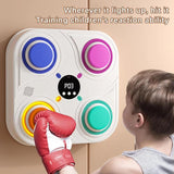 Bluetooth Music Display Boxing Target Toy For Children - Digital & Smart - White