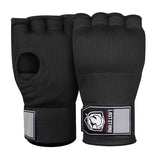Protective Half Finger Boxing Gloves With Gel Padding And Wrist Support - One Size - Red