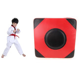 Thickened Square Boxing Wall Target - Magic Stickers - 40X40X10 - Yellow Black