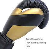 Professional Boxing Gloves For Adult Training - 10Oz Muay Thai Fighting - Fluorescent Yellow