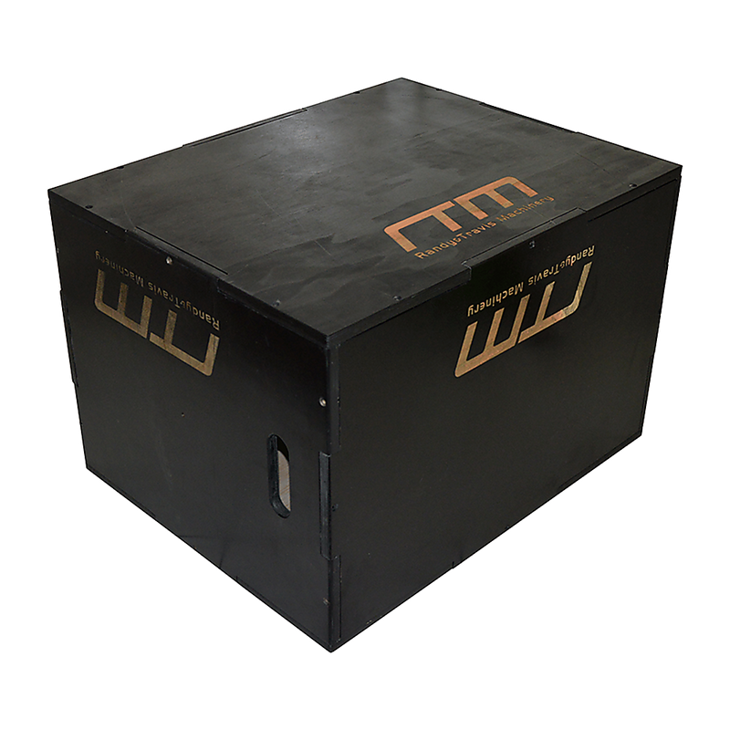 3 IN 1 Black Wood Plyo Games Plyometric Jump Box