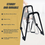 Heavy Duty Body Press Core Bars Push Up Home Gym Parallette Stand