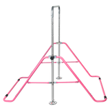 Kids Gymnastics Bars Training Horizontal Bar Monkey Kip Bar Pink