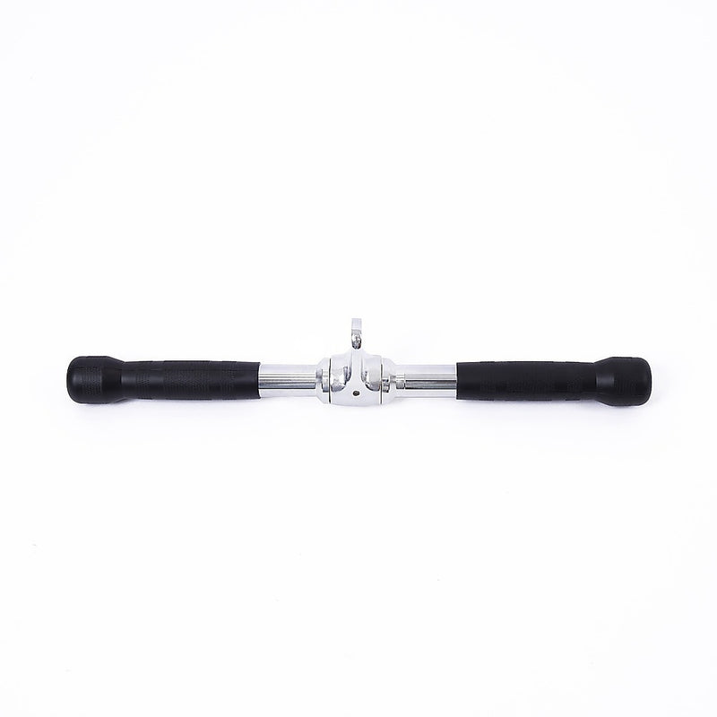 Revolving Straight Bar Gym Cable Attachment