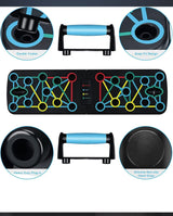 Multifunctional Push-Up Board - 9-in-1 Foldable Push-Up System for Strength Training